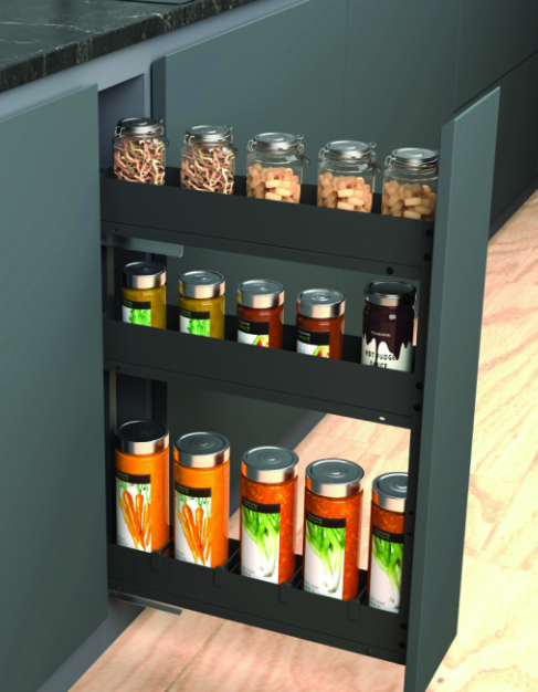 Bottle Pullout 3 Layer Basket