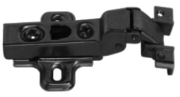 Profile Hinge – 3D Black (14-20MM) view 2